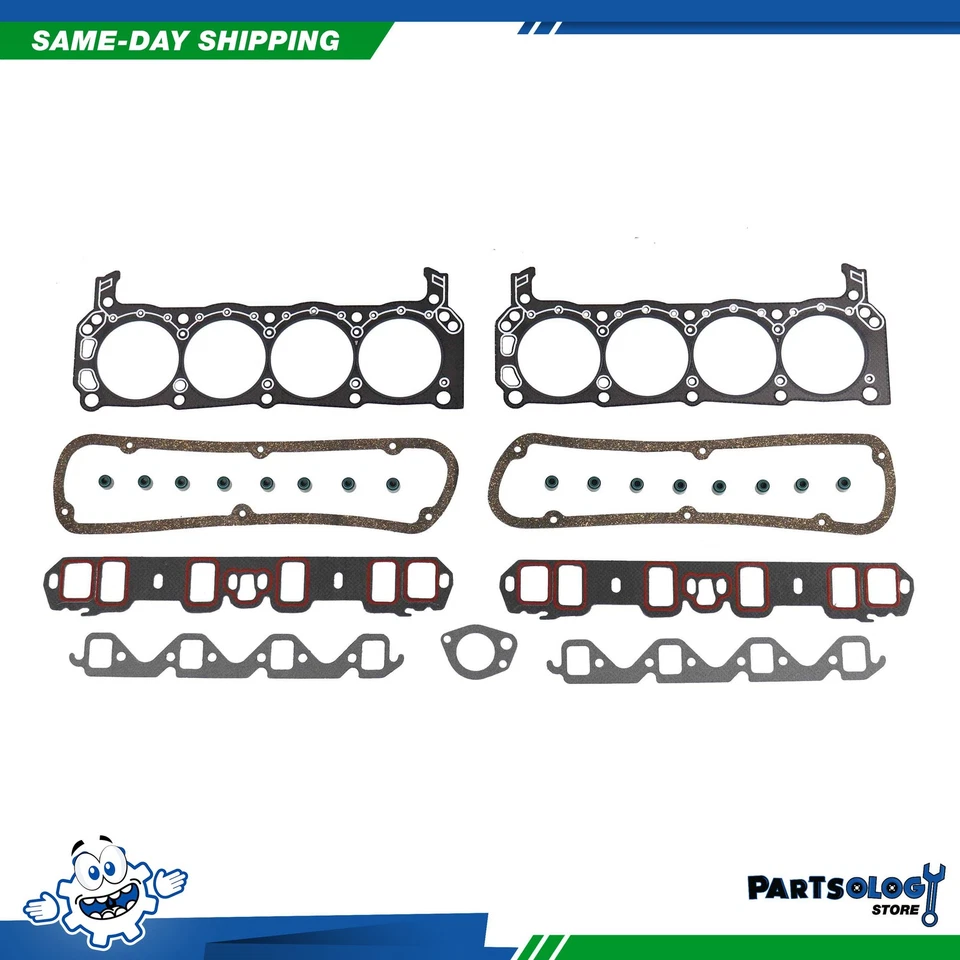 Juego de culata de grafito DNJ HGS4113 para Ford Bronco 90-96 5,0 L OHV 16v Foto 3 de 3