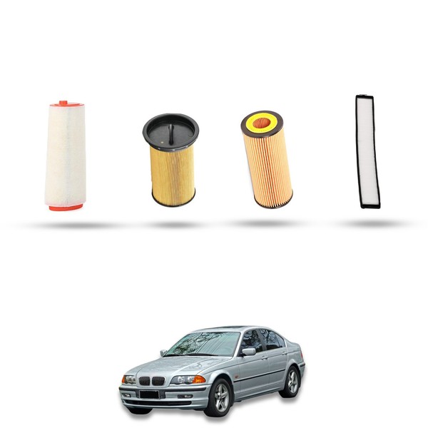 Hoffcar Wartungsset FüR BMW Serie 3 (E46) 318D 85Kw Ab 2001-image