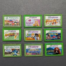 Leap Frog Explorer Learning Game Cartridge Lot 9