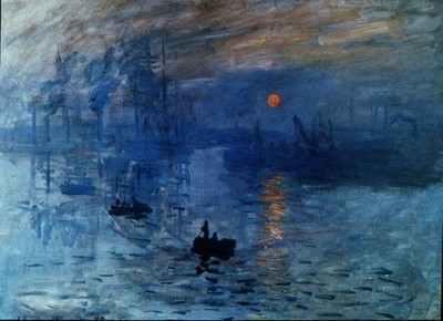 Monet - Sunrise2 A1-A4 Poster Kunst Gemälde Meister Fine Classic Wanddeko