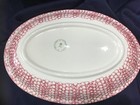 LA PRIMULA red SPONGEWEAR 16” casserole dish OVAL BAKER made in ITALY! EXCELLENT — photo 4