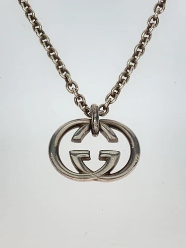 GUCCI SV925 Collana in argento con top da uomo usata
