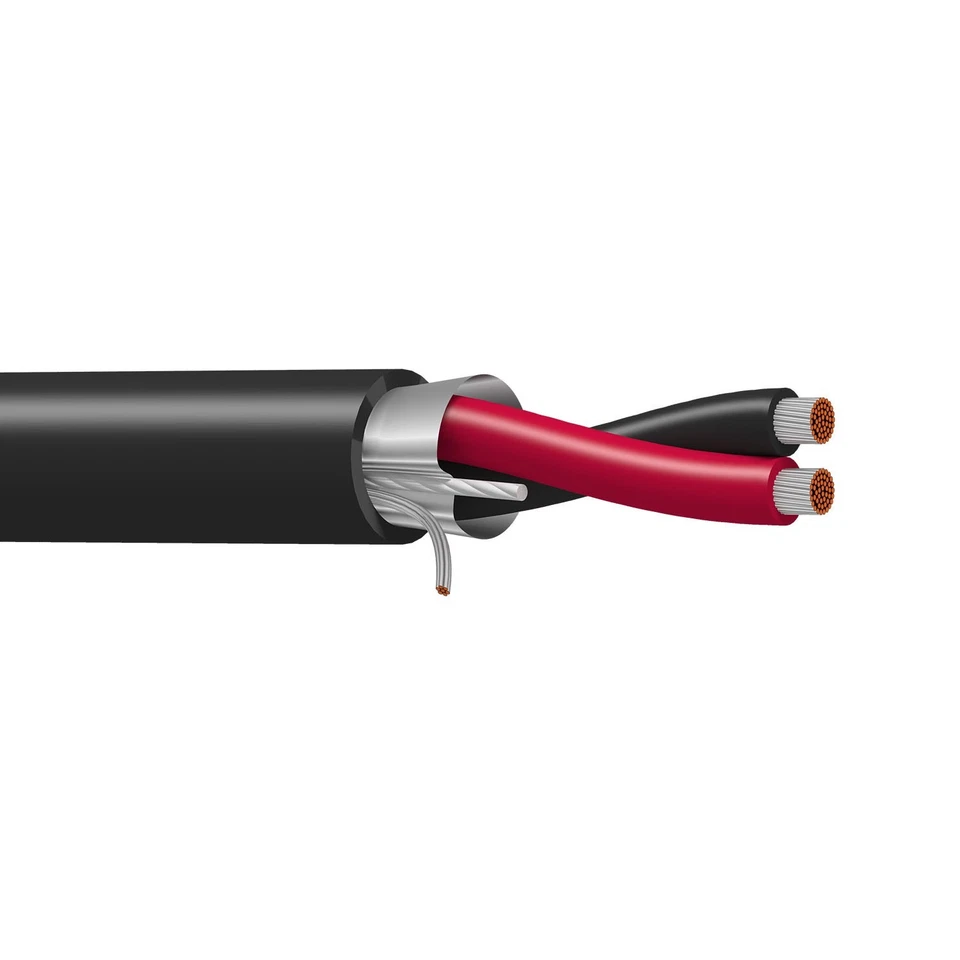 PER FOOT Belden 9314 14 AWG 1 Pair Shielded PLTC Instrumentation Cable 300V - Image 1 of 1