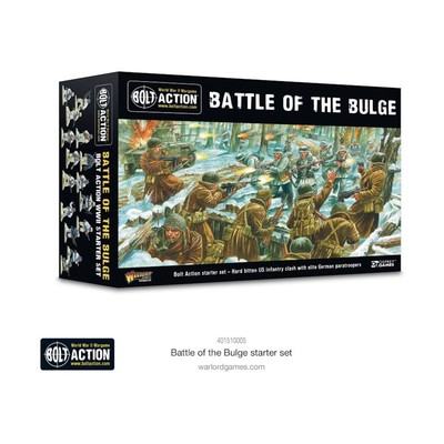 Warlord Bolt Action 28mm Battle of the Bulge Starter Set Fair/NM