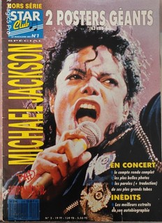 MICHAEL JACKSON COLLECTOR MAGAZINE HORS SÉRIE STAR CLUB N°2 1988