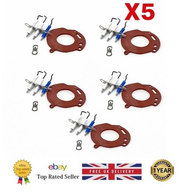 5 X Worcester Greenstar Junior 24i,28i, MK5 ELEKTRODE 87161163810 87181070870