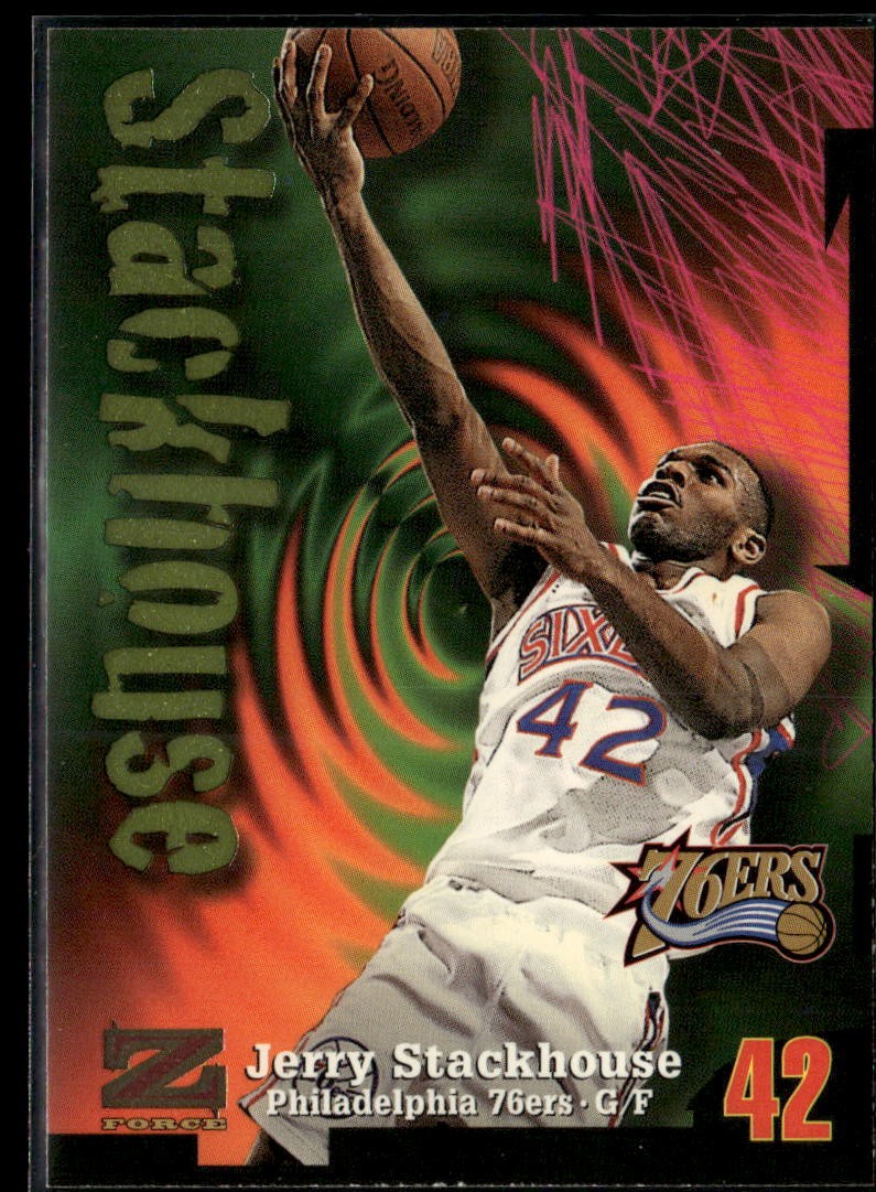 1997-98 SkyBox Z-Force #84 Jerry Stackhouse