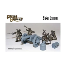 Warlord Pike & Shotte 28mm Saker Cannon Pack NM