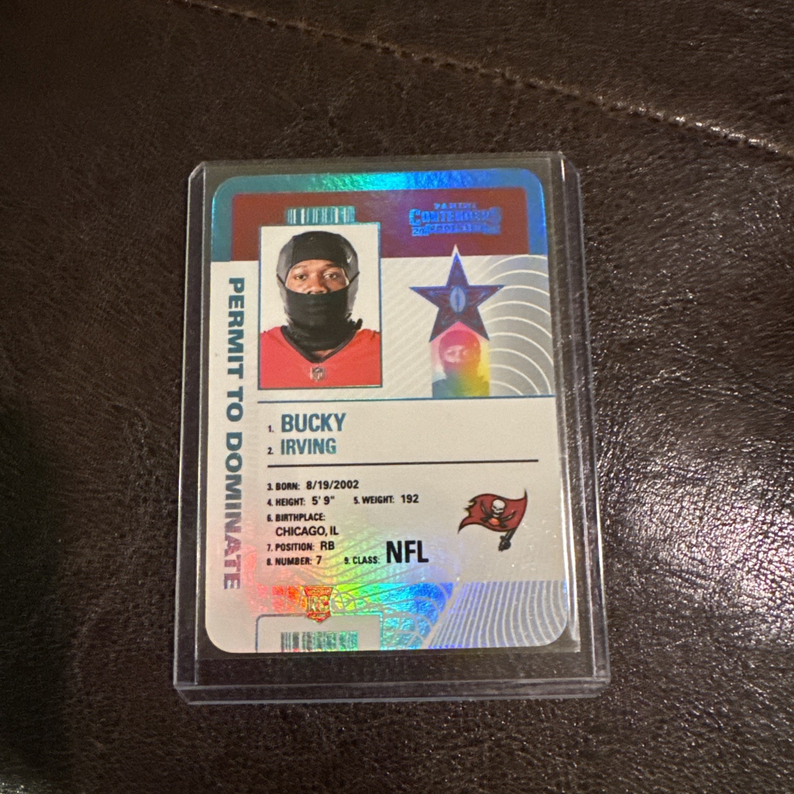 2024 Contenders Bucky Irving Buccaneers RK Permit To Dominate Case Hit SSP!!!