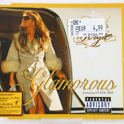 Music Musik MAXI CD Fergie Featuring Ludacris   Glamorous Gut