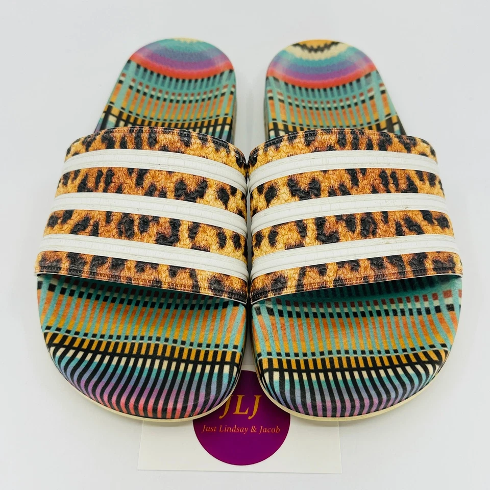 Sandalias de baile brasileñas Adidas Adilette Slides The Farm para mujer CM8223 talla 8 Foto 3 de 4