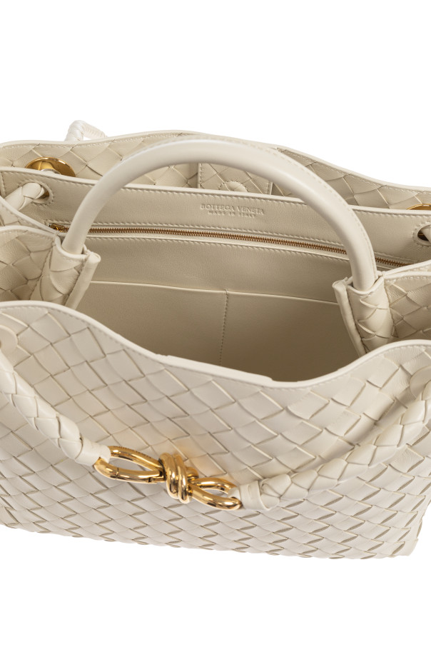 Bottega Veneta - Women - Handbag "Andiamo" - Cream thumbnail 5