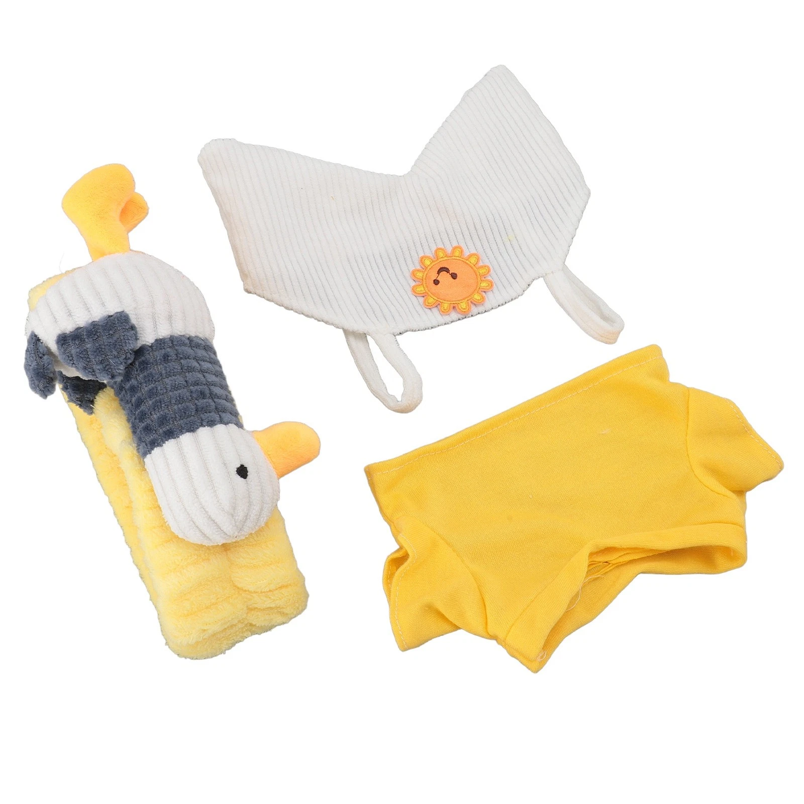 VETEMENTS Peluche pupazzo vestiti adorabile anatra peluche giocattolo vestiti bambola vestito cotone lavabile.