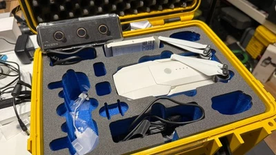 Drone DJI Mavic Pro rare édition spéciale Alpine White avec valise REVENDEUR - Photo 1/4