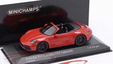 New Porsche 911 (992.2) Carrera GTS Convertible 2024 guards red 1:43 Minichamps