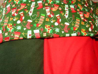 4 LEG CHRISTMAS STOCKING TRIM DOG PJ  CHINESE CRESTED XOLO ITALIAN GREYHOUND