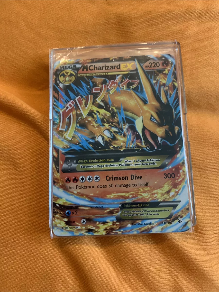 Pokemon XY Flashfire M Charizard EX 107/106 PSA 7