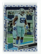 MAZI SMITH #228 2023 PANINI OPTIC COWBOYS RATED ROOKIE RC STARS