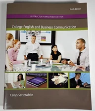COLLEGE ENGLISH AND BUSINESS COMMUNICATION TENTH EDITION INSTRUCTOR ANNOTATED ED