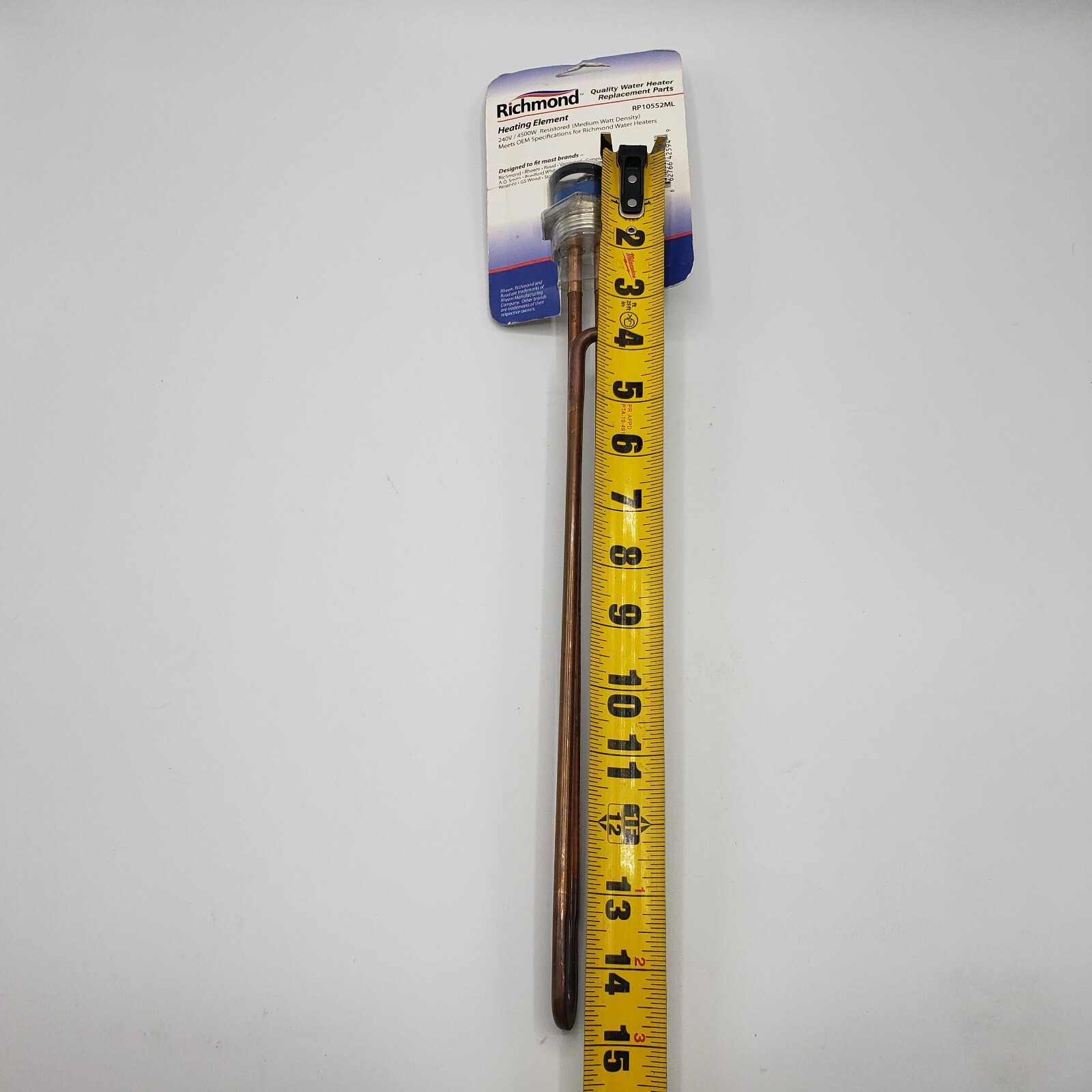 Richmond Electric Heating Element RP10552ML 240V/4500W GE Rheem Copper  Kenmore | eBay
