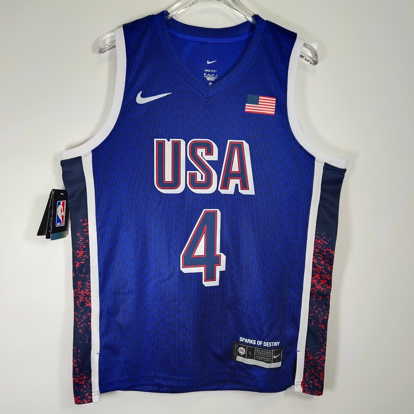 Stephen Curry #30 Basketball Jersey Blue Adult Men's