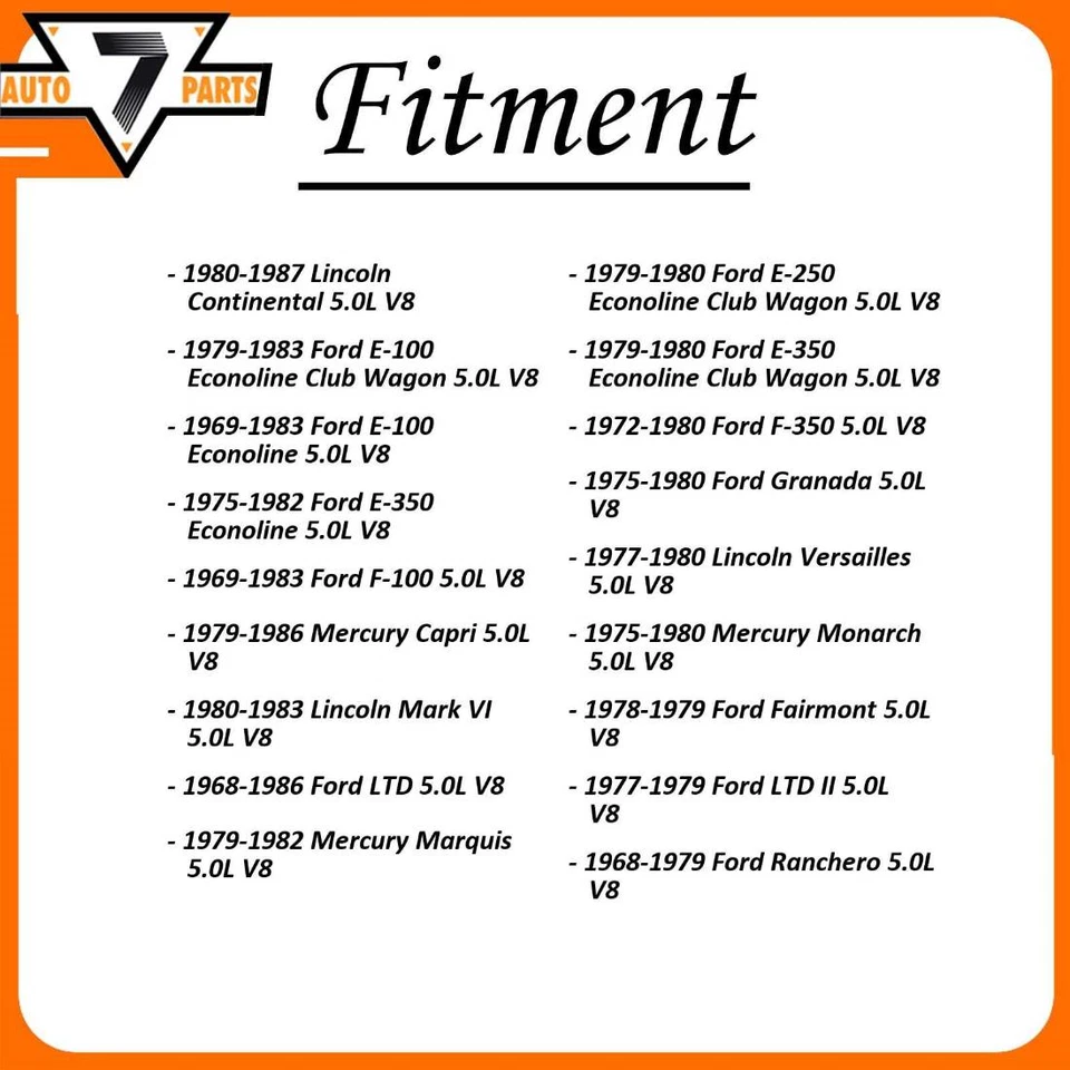 Juego de pernos de culata de motor MAHLE para Ford Bronco 1968-1996 Foto 3 de 4