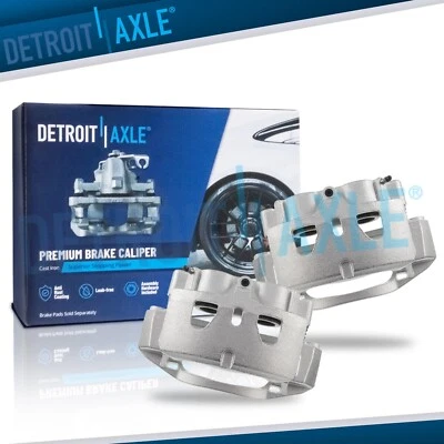 Front Disc Brake Calipers w/ Bracket for GMC Chevy Silverado Sierra 2500 3500 HD - Bild 1 von 4