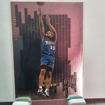 1999-00 Upper Deck MVP Dynamics D3 Grant Hill Detroit Pistons Fresh from pack