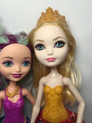 Ever After High Basic Dolls - Madeline Hatter, Apple White, Raven