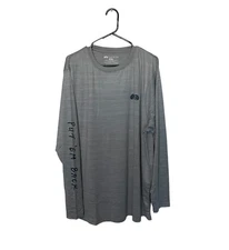 Toadfish Shirt Mens 2XL XXL Performance Fishing Stretch Long Sleeve Outdoor NWOT