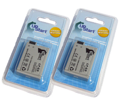 2x Battery for Canon EOS Rebel T3i Digital Camera 1200mAh, 7.2V, Lithium-Ion