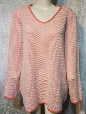 APRODUCTZ MUSCHELOPTIK DÜNNE WEICHE STRICK TUNIKA PULLOVER  Gr. 48 50