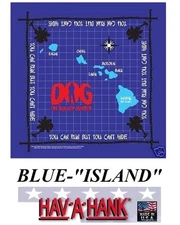 USA MADE DOG THE BOUNTY HUNTER-ISLAND Bandana Hav-A-Hank BANDANNA Head Wrap
