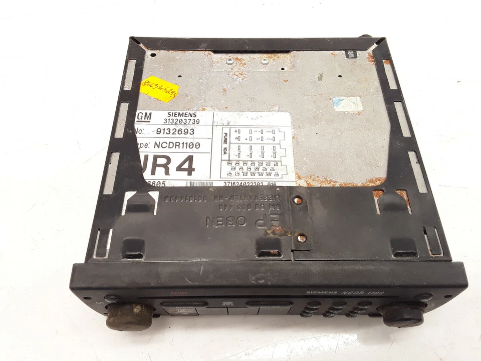 Opel Vectra B 1.8i 85kW 1996 Siemens CD Radio Player Einheit 313203739 NCDR1100 - Bild 4 von 4