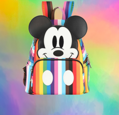Mickey Mouse Loungefly Mini Backpack – Disney Pride EXCLUSIVE DROP: Loungefly Disney Mickey Mouse Pride Mini  main image 3