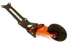 Billet Machined Wheelie Bar Kit for Traxxas X-Maxx 4X4 - Orange