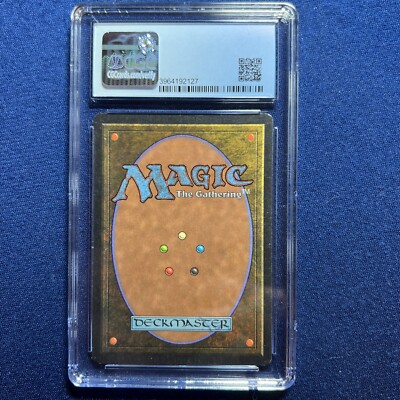 mtg arabian nights card back MTG Arabian Nights Hasran Ogress Dark Version BGS 8 NM/Mint 1993