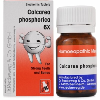 Calcarea Phosphorica 6X Tablets 20g Dr Reckeweg Biochemic Homeopathic Remedy