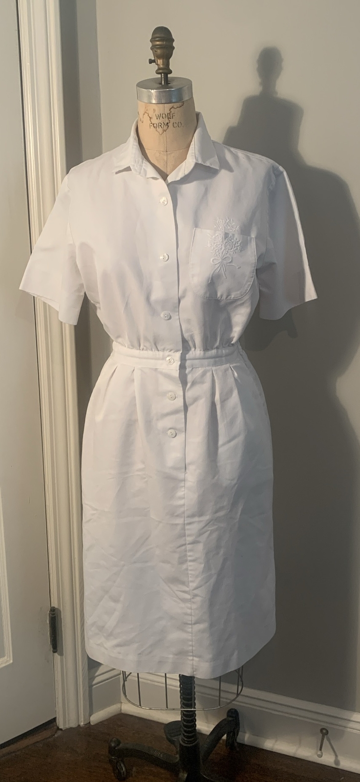 VTG White Swan Uniforms Nurse Dress Horror Cosplay As… Gem