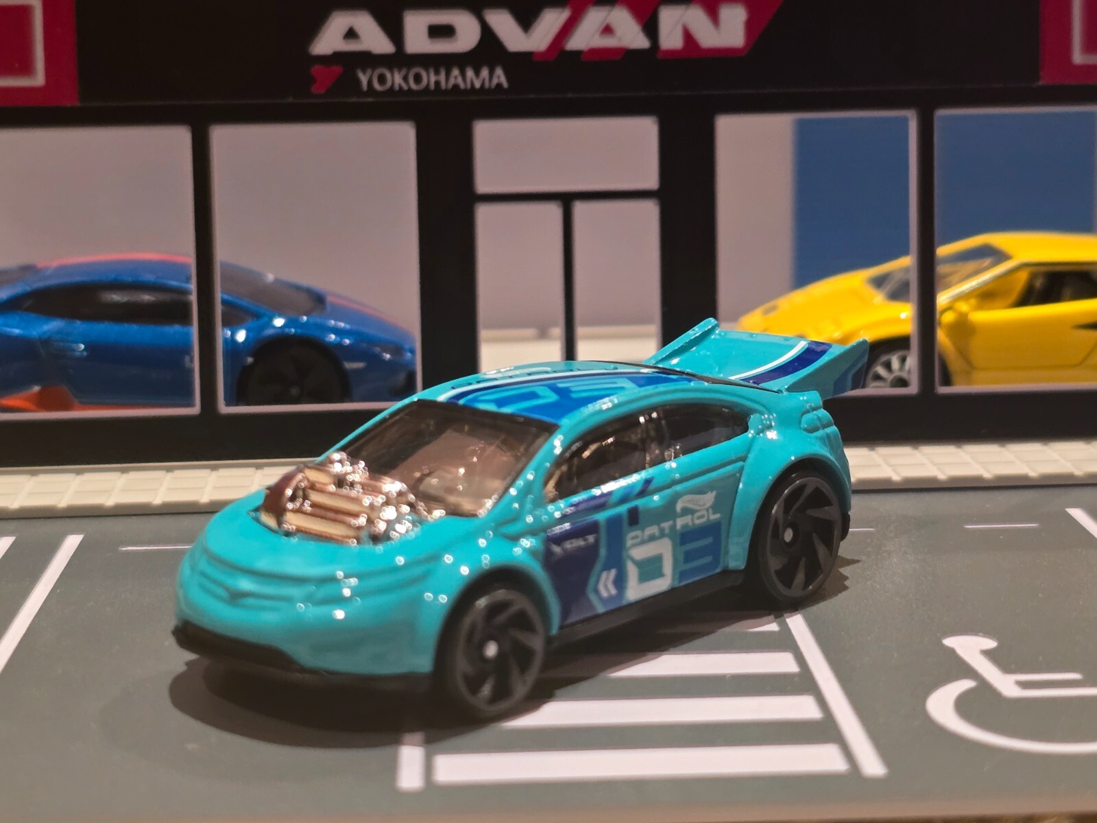 💎 2024 HOT WHEELS (LOOSE) -  CHEVY SUPER VOLT MULTIPACK EXCLUSIVE TURQUOISE