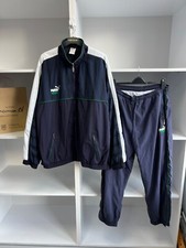 Vintage Puma Y2K Streetwear Denim Navy Suit