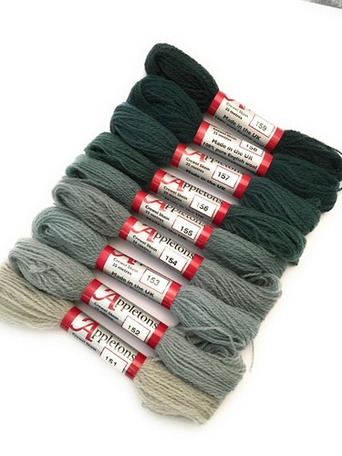 Sets of Appletons Wool Skeins Colour Range - Tapestry 4ply & Crewel 2ply yarn - Picture 27 of 499