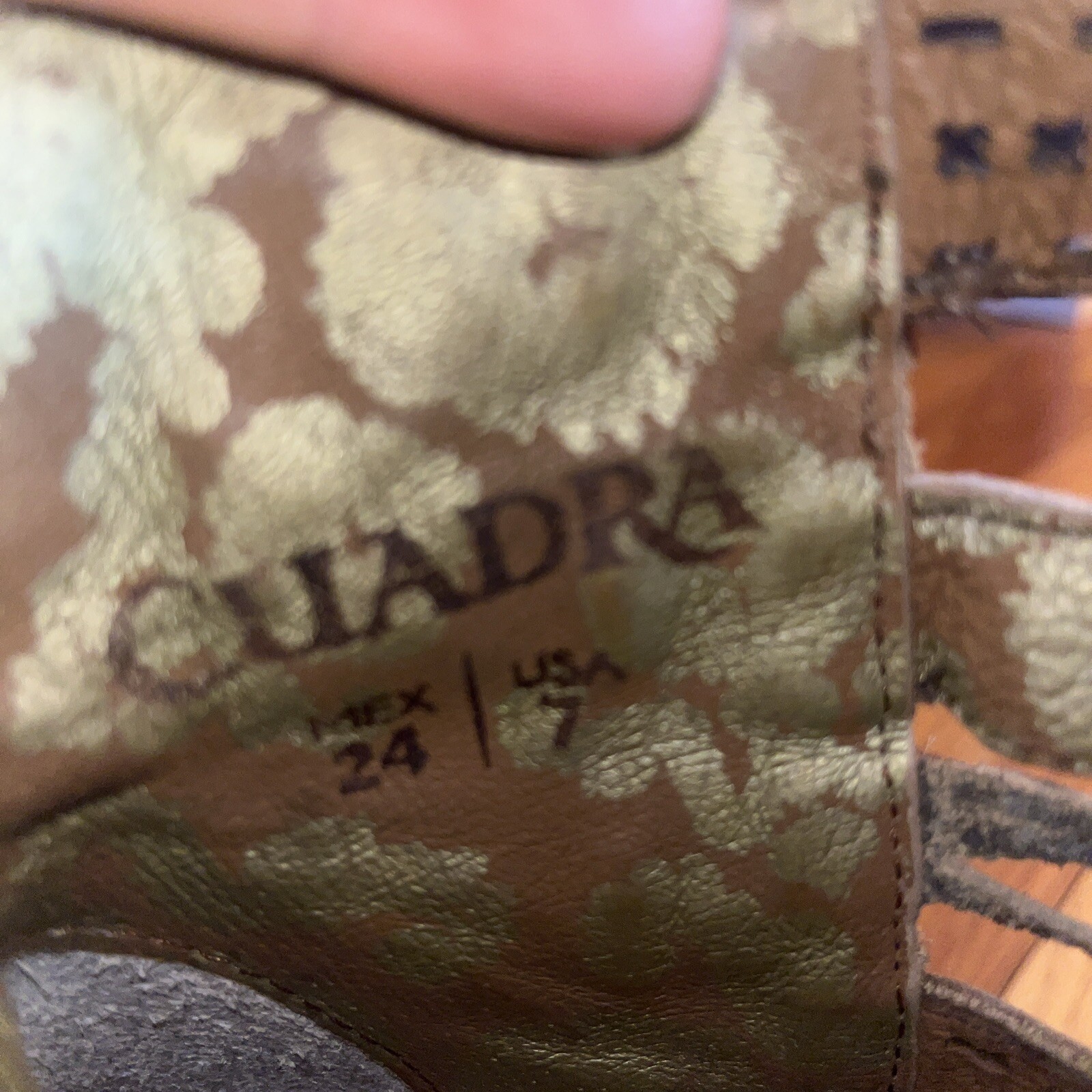 Cuadra Ladies Genuine Python Blue Leather Booties… - image 7