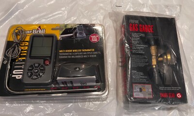 Char-broil Multi-Sensor Wireless Thermometer + Smart Gear Propane Gas Gauge