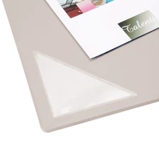 500 pcs Corner Pocket Triangle Plastic Back Full Adhesive Sticky 0.98x0.98 inch