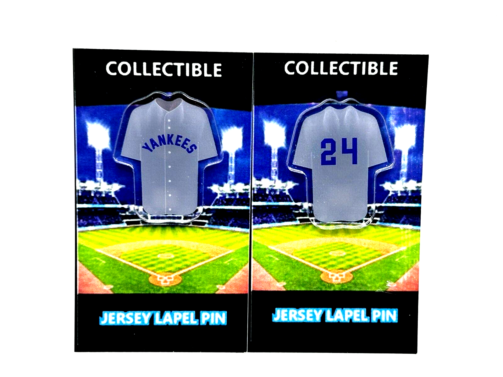 New York Yankees Rickey Henderson jersey lapel pins-Retro Collectibles-FREE SHIP