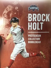 2019 Brock Holt Boston Red Sox ALDS Bobblehead Brewers SGA Fenway BobbleHead NIB