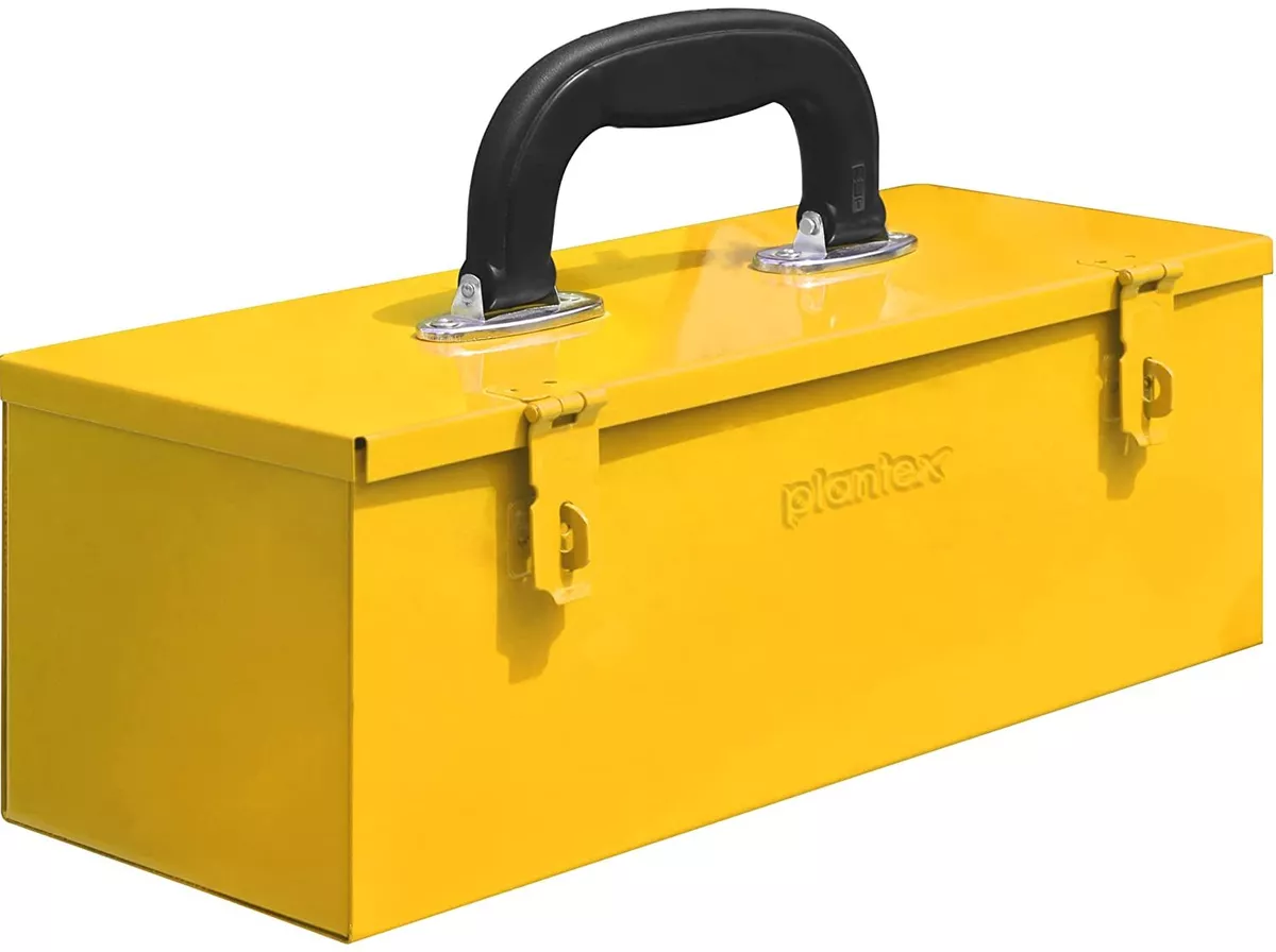 Tool Kit Box for Home and Garage tool BOX Without Tools Yellow