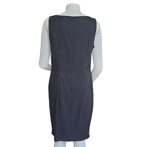 ALYX Limited Damen Schwarz Etuikleid Größe 14 Ärmellos Stretch Knielang - Bild 2 von 10
