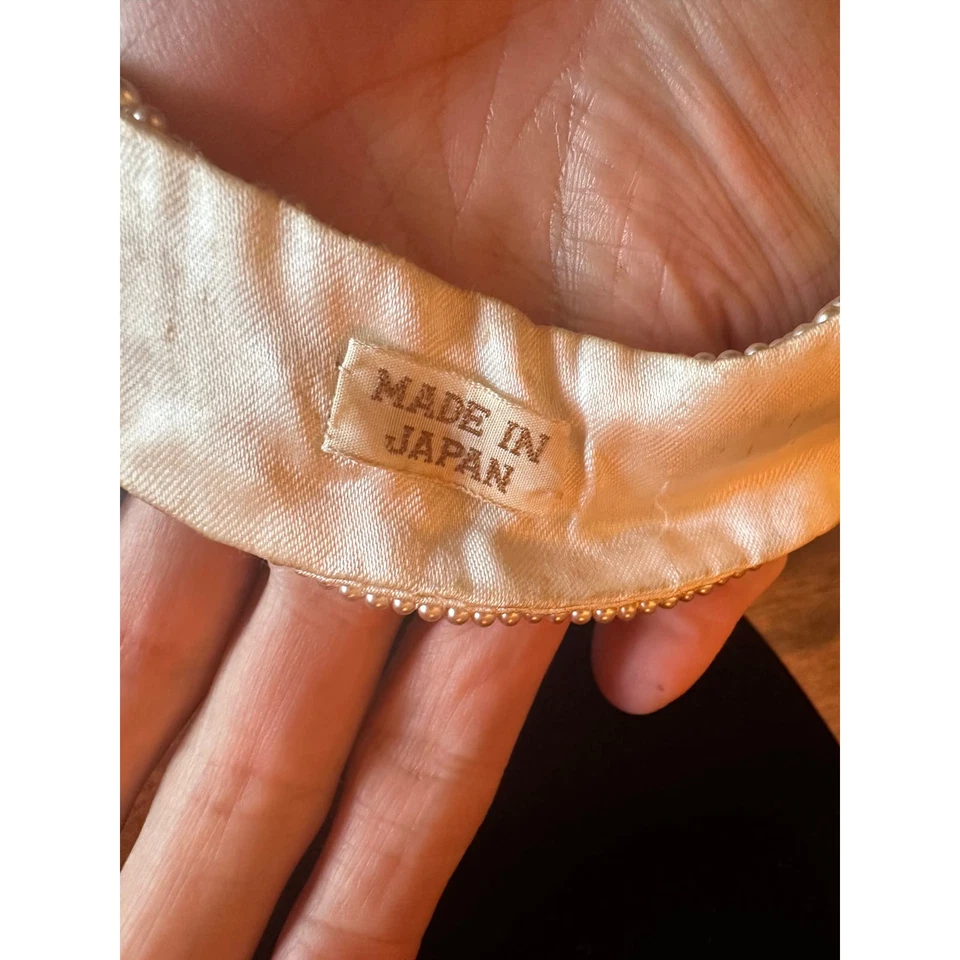 COLLAR PERLAS VINTAGE AÑOS 40 O 50 HECHO EN JAPÓN Foto 3 de 3